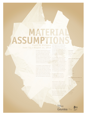 Material Assumptions Cover